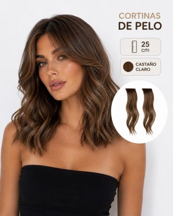 Extensiones por par de 25 cm. de largo.